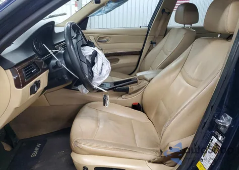 2011 BMW 328 I z USA, uszkodzony, nr VIN WBAPH7C55BE461575